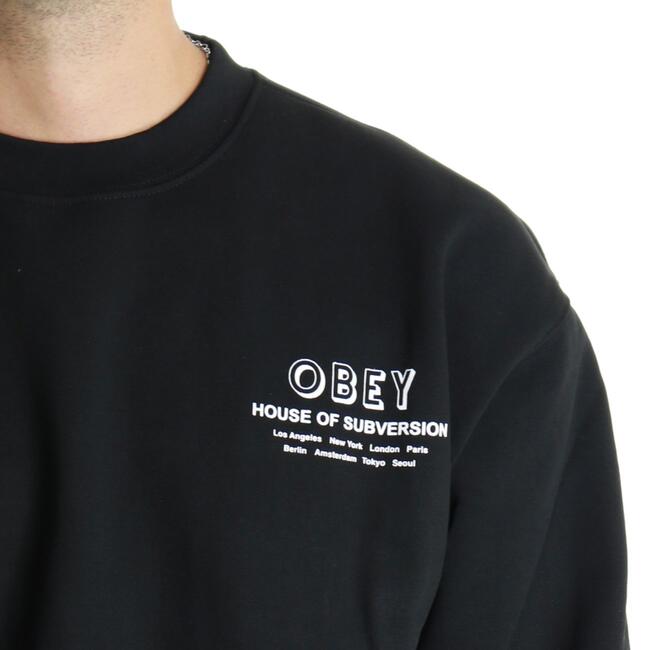 FELPA HOUSE OF SUBVERSION OBEY - Mad Fashion | img vers.650x/